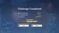 It's easy to get all the rewards on your first try (Image via HoYoverse)